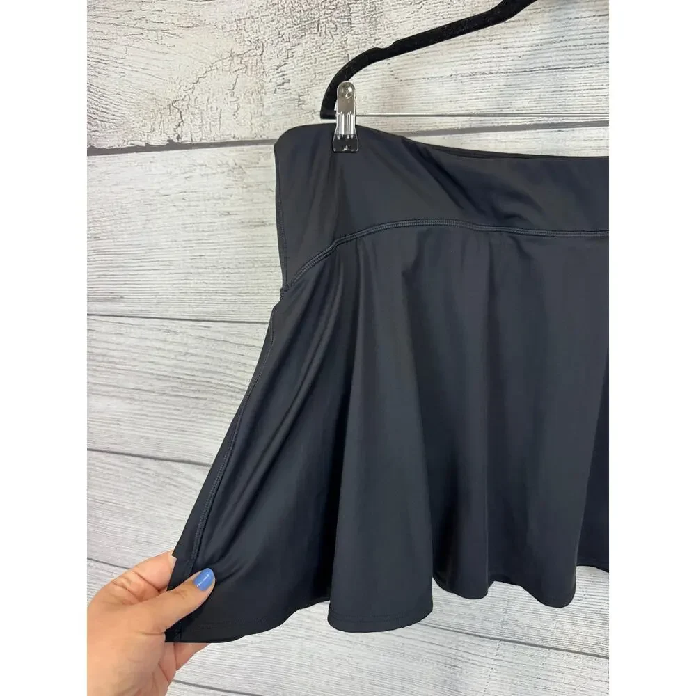 Old Navy Plus Size Active Black Extra High Rise Powersoft Skort Size 3X